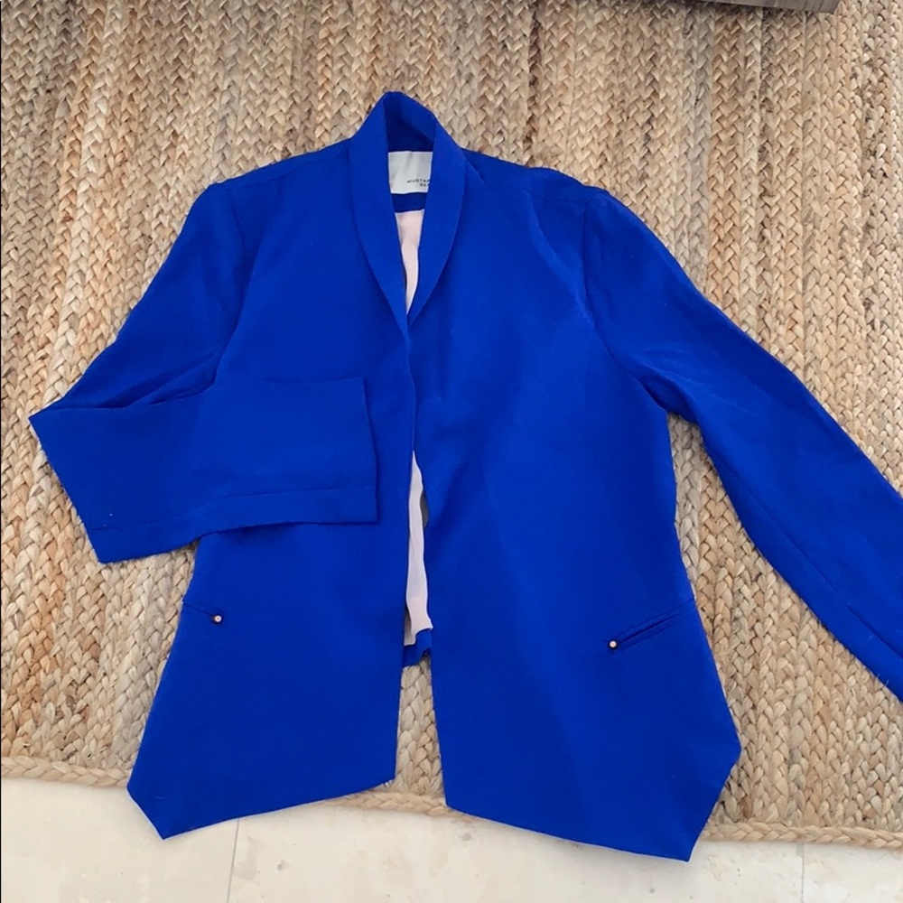 Royal blue blazer